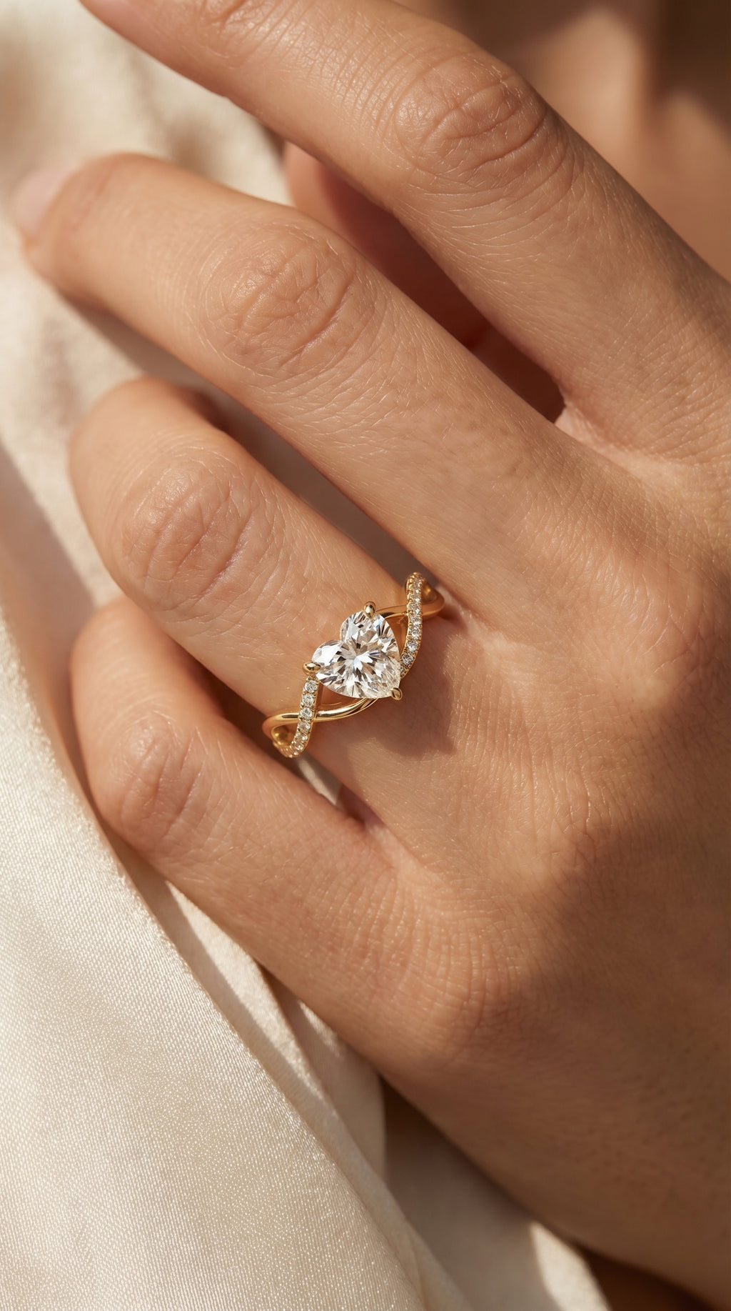 Eternal Embrace Heart Ring