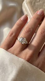 Regalia Steps Asscher Ring
