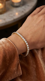 Round Diamond Tennis Bracelet