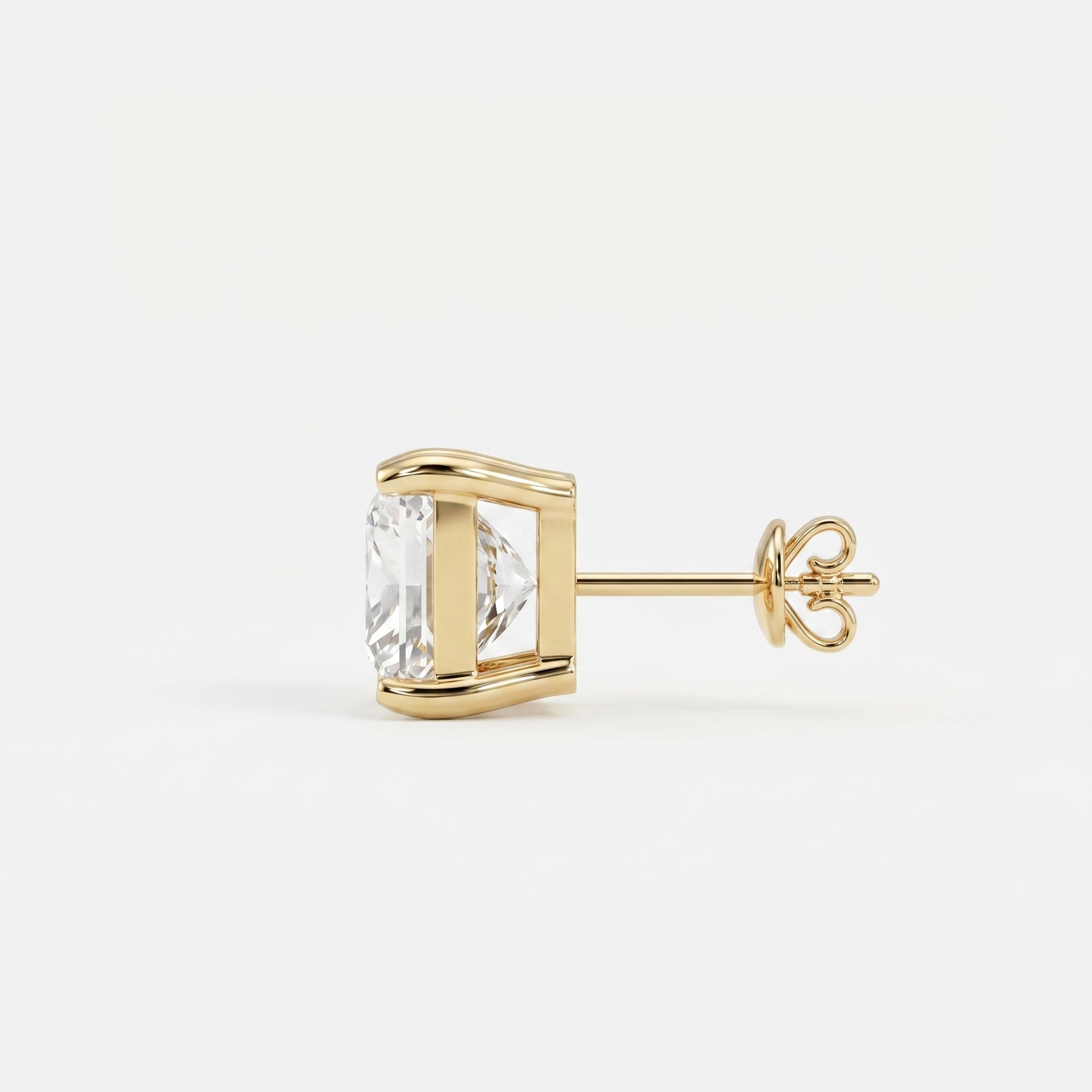 Princess Diamond Earring Stud