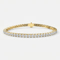 Round Diamond Tennis Bracelet