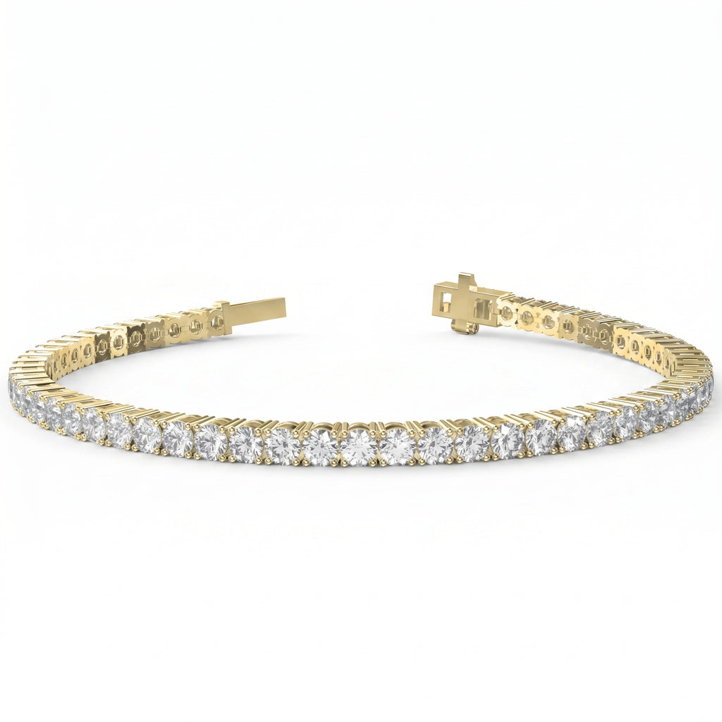 Round Diamond Tennis Bracelet