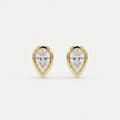 Bezal Bloom Diamond Earring Stud