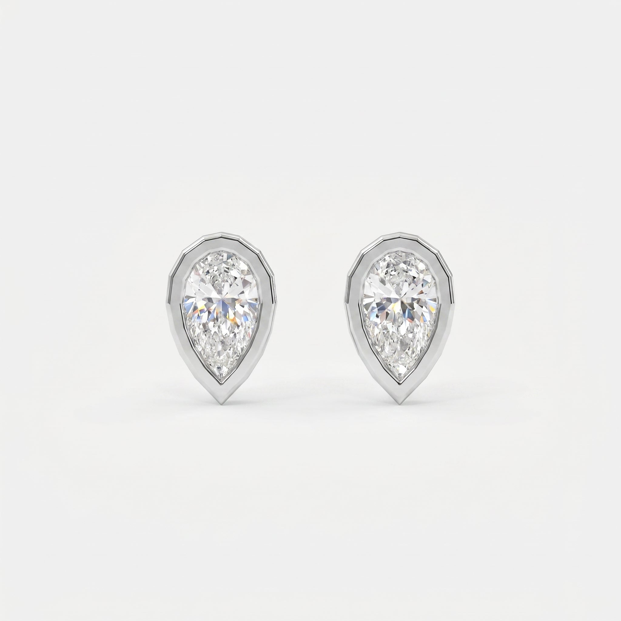 Bezal Bloom Diamond Earring Stud