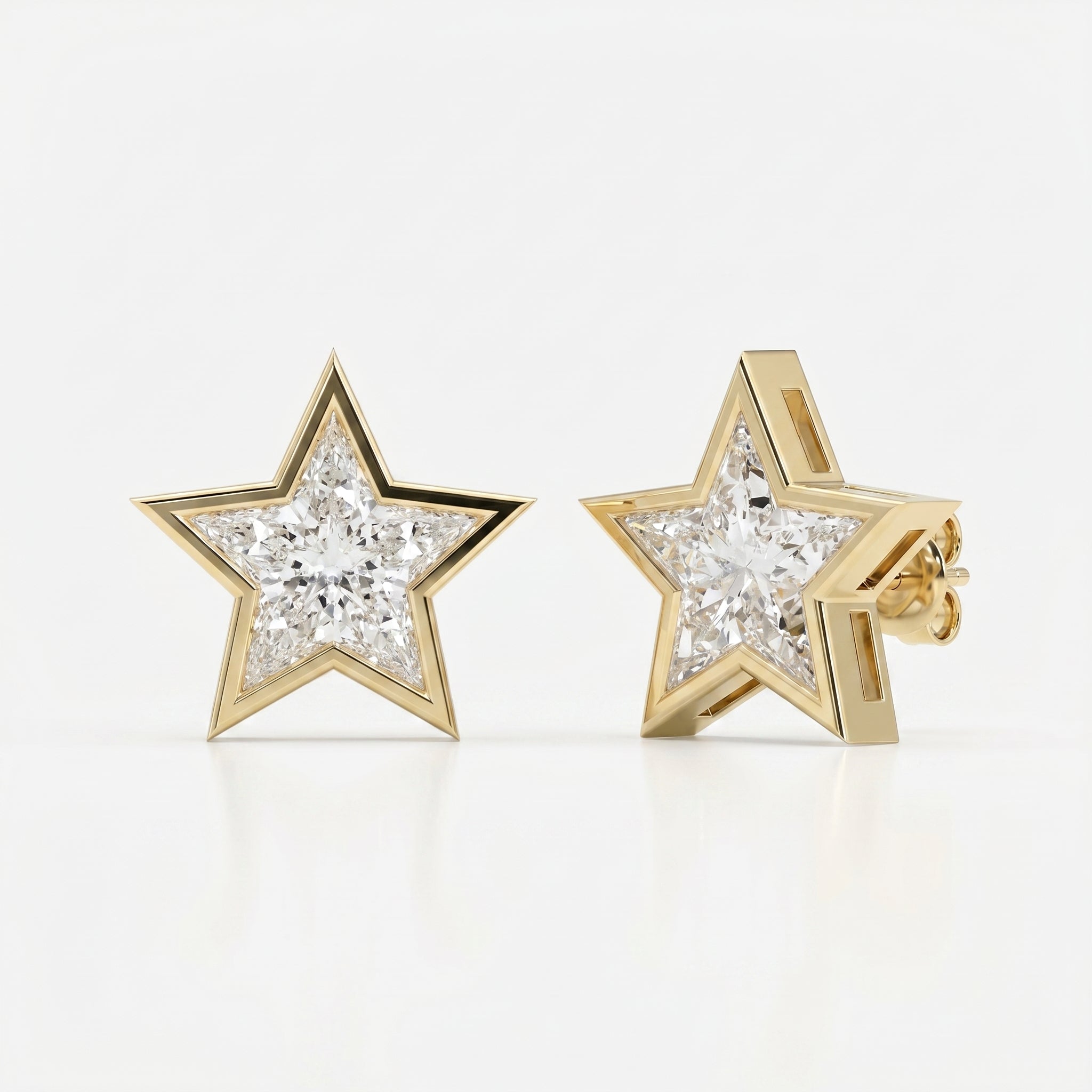 Kitestar Diamond Earring Stud