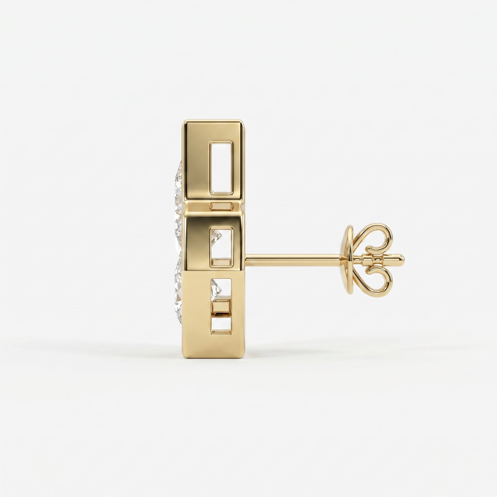 Kitestar Diamond Earring Stud