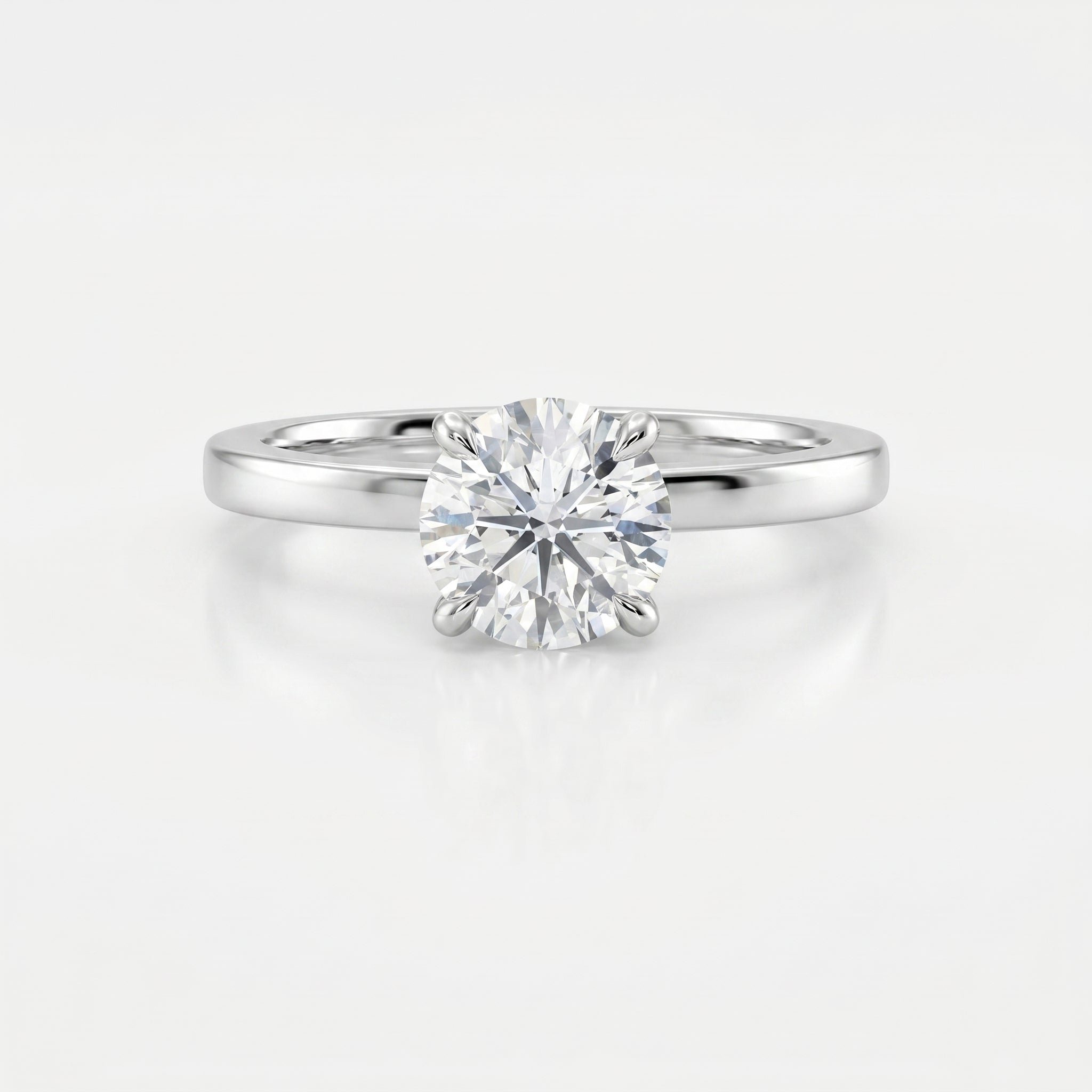 Luna Veil Round Ring