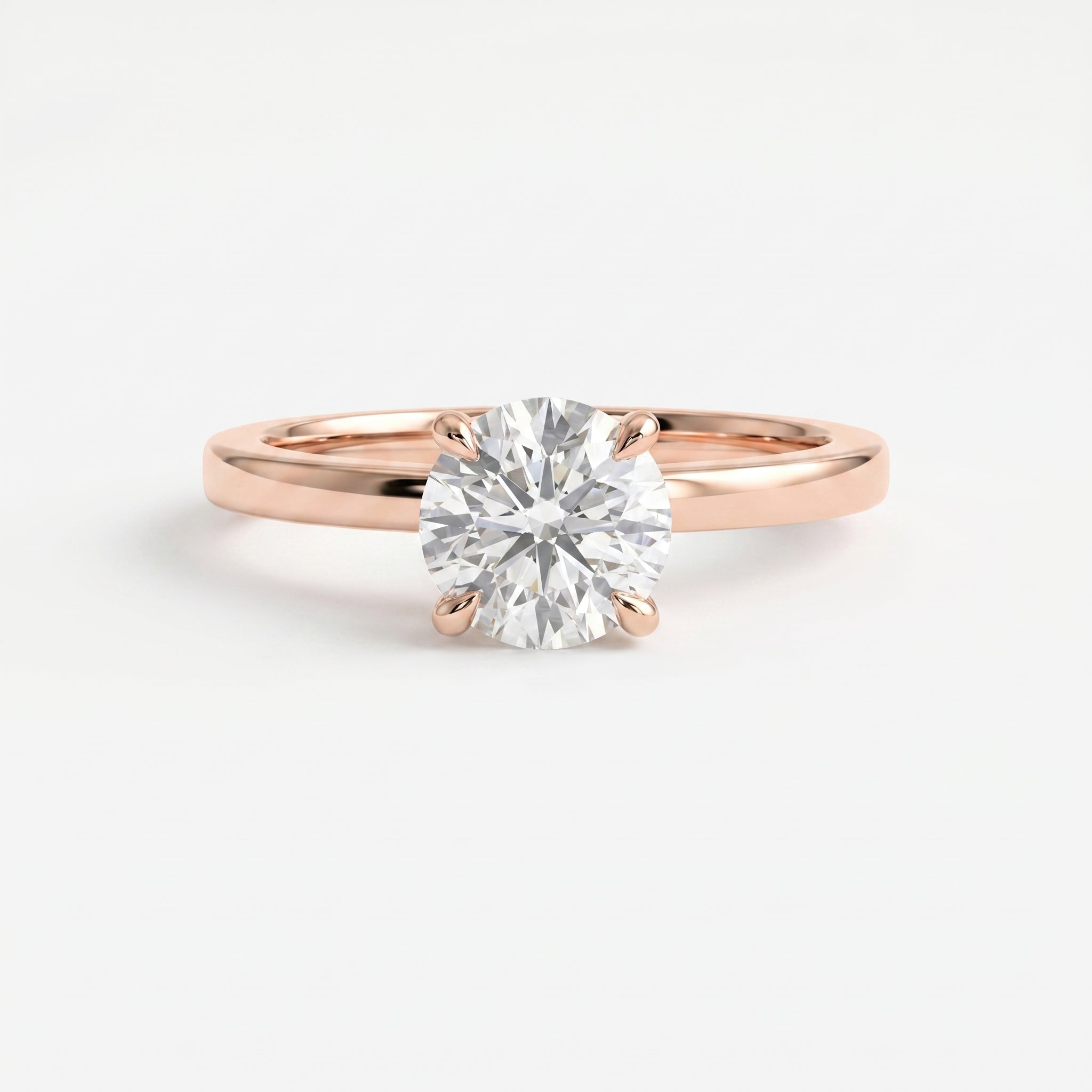 Luna Veil Round Ring