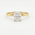 Luster Veil Radiant Hidden Halo Ring