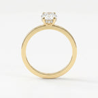 Vellore Aura Oval Hidden Halo Ring