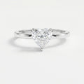 Amour Whisper Heart Hidden Halo Ring