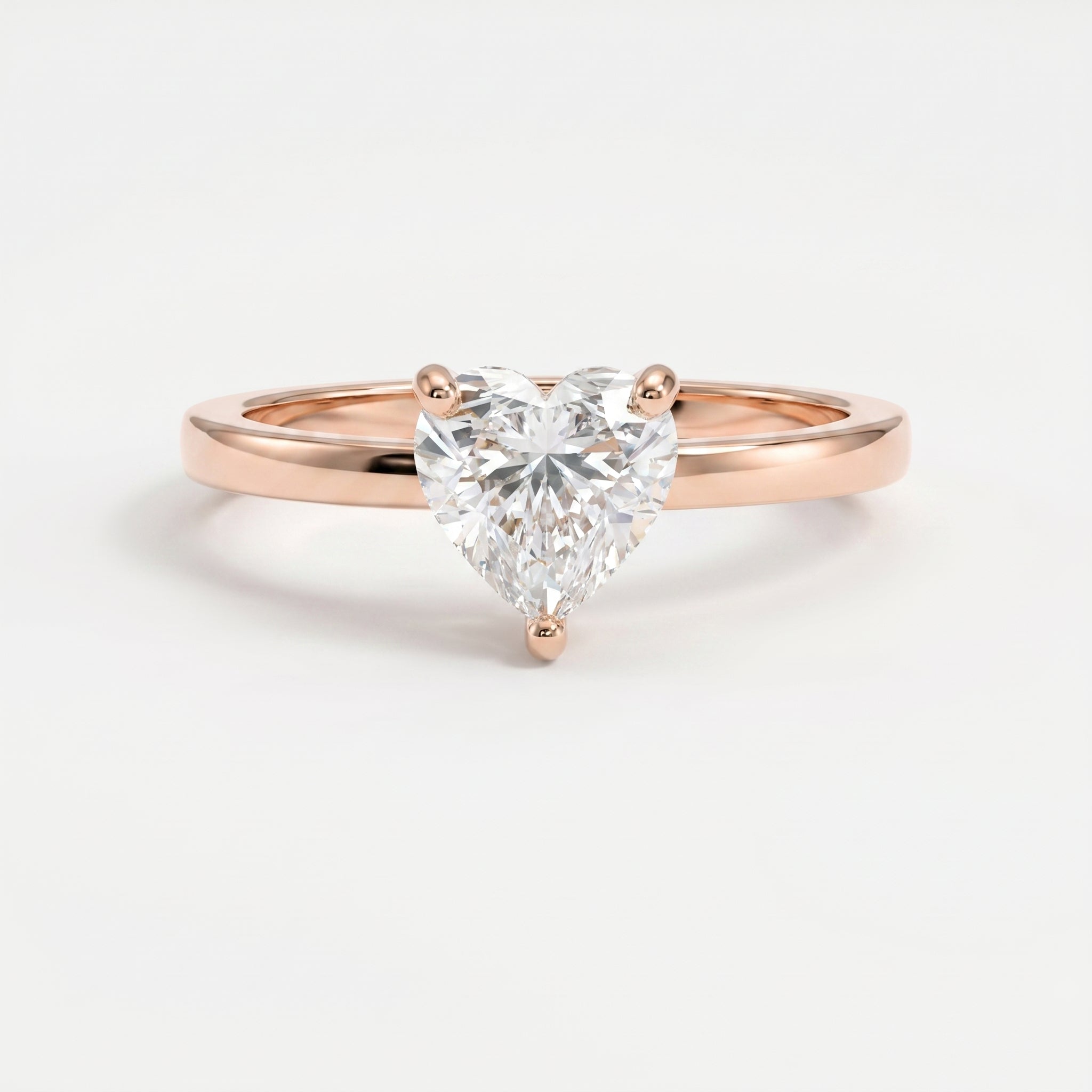 Amour Whisper Heart Hidden Halo Ring