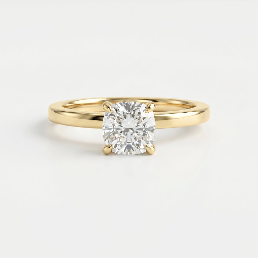 Velvet Aura Cushion Ring