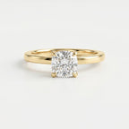 Velvet Aura Cushion Ring