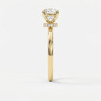 Velvet Aura Cushion Ring