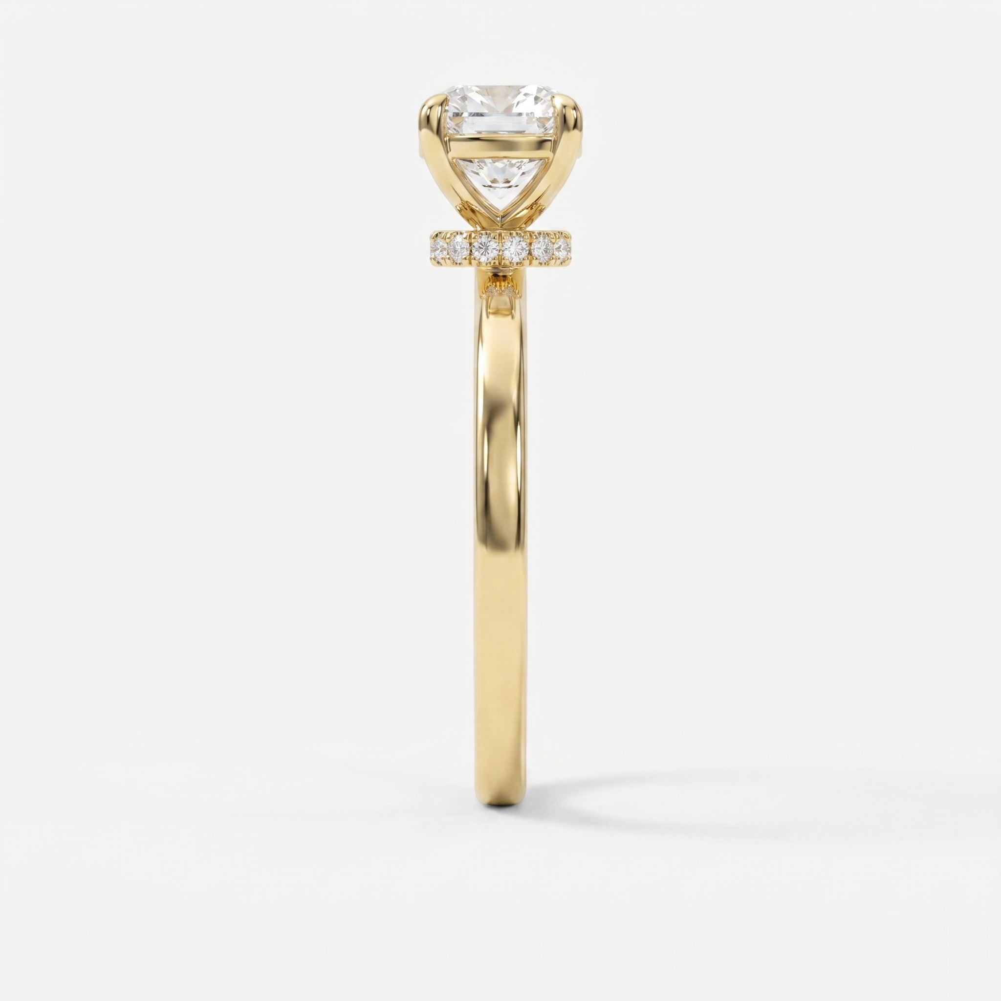 Velvet Aura Cushion Ring