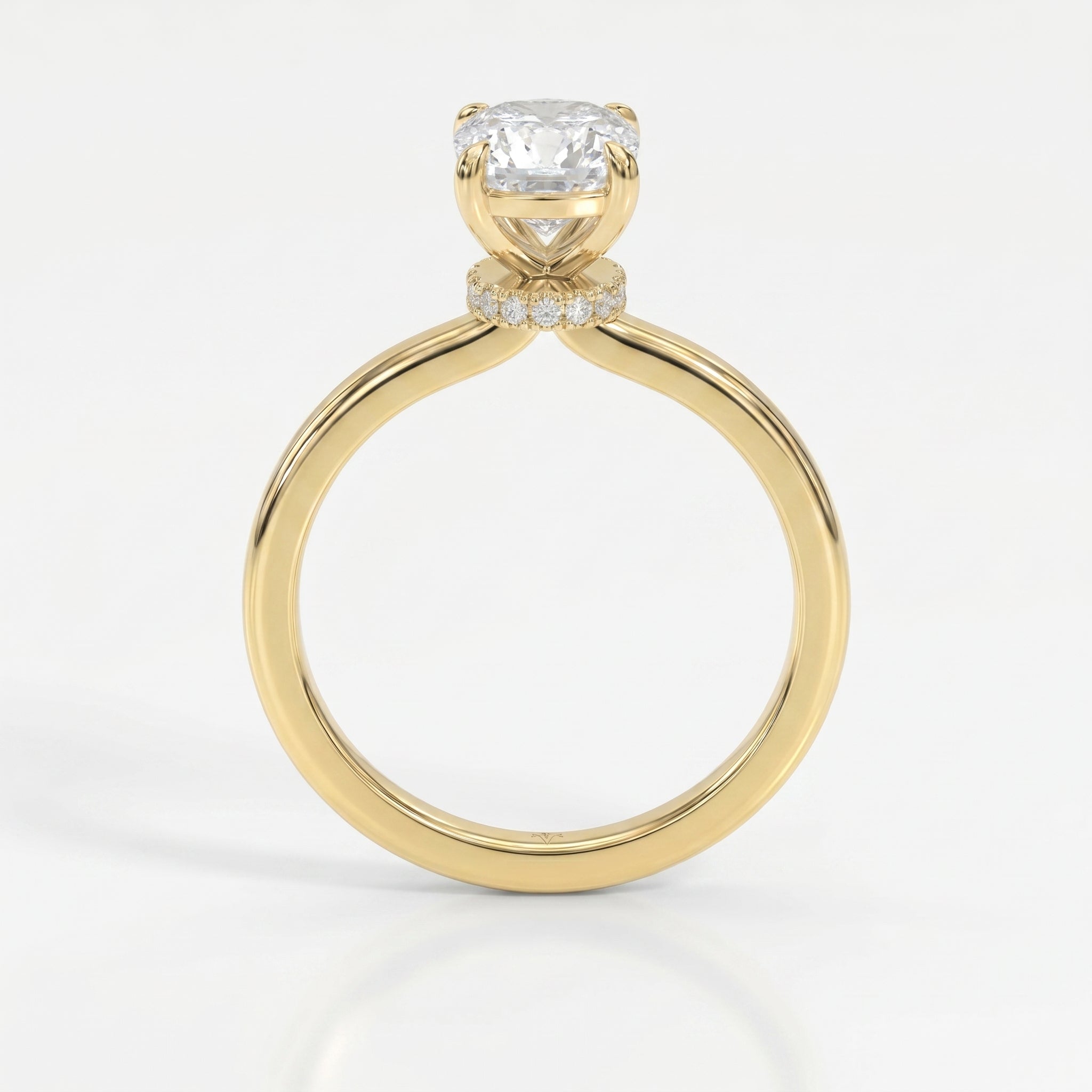 Velvet Aura Cushion Ring