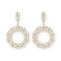 Circle Chandelire Diamond Fashion Earring