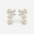 Celestial Strea Round Diamond Fashion Earrings