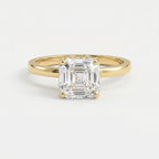 Axis Veil Asscher Ring
