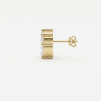 Heart Diamond Cluster Design Fashion Earrings