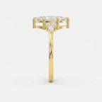 Noble Arc Marquise Ring
