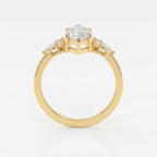 Noble Arc Marquise Ring