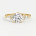 Halo Crest Round Ring