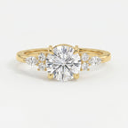 Halo Crest Round Ring