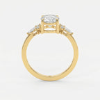 Soft Arc Oval Ring