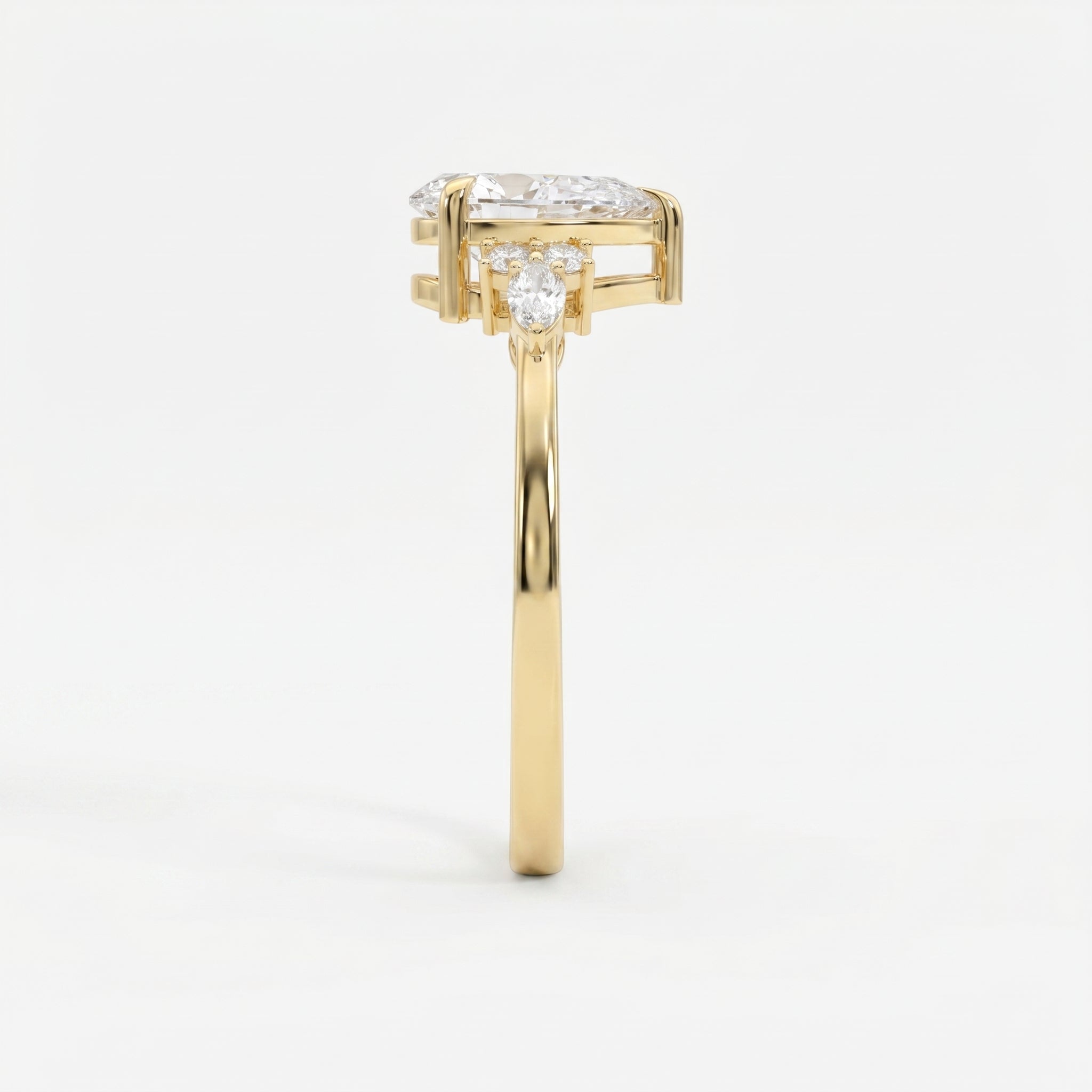 Teardrop Grace Pear Ring