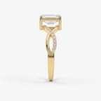 Pure Flow Emerald Ring
