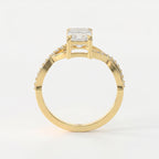 Pure Flow Emerald Ring