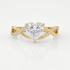 Eternal Embrace Heart Ring