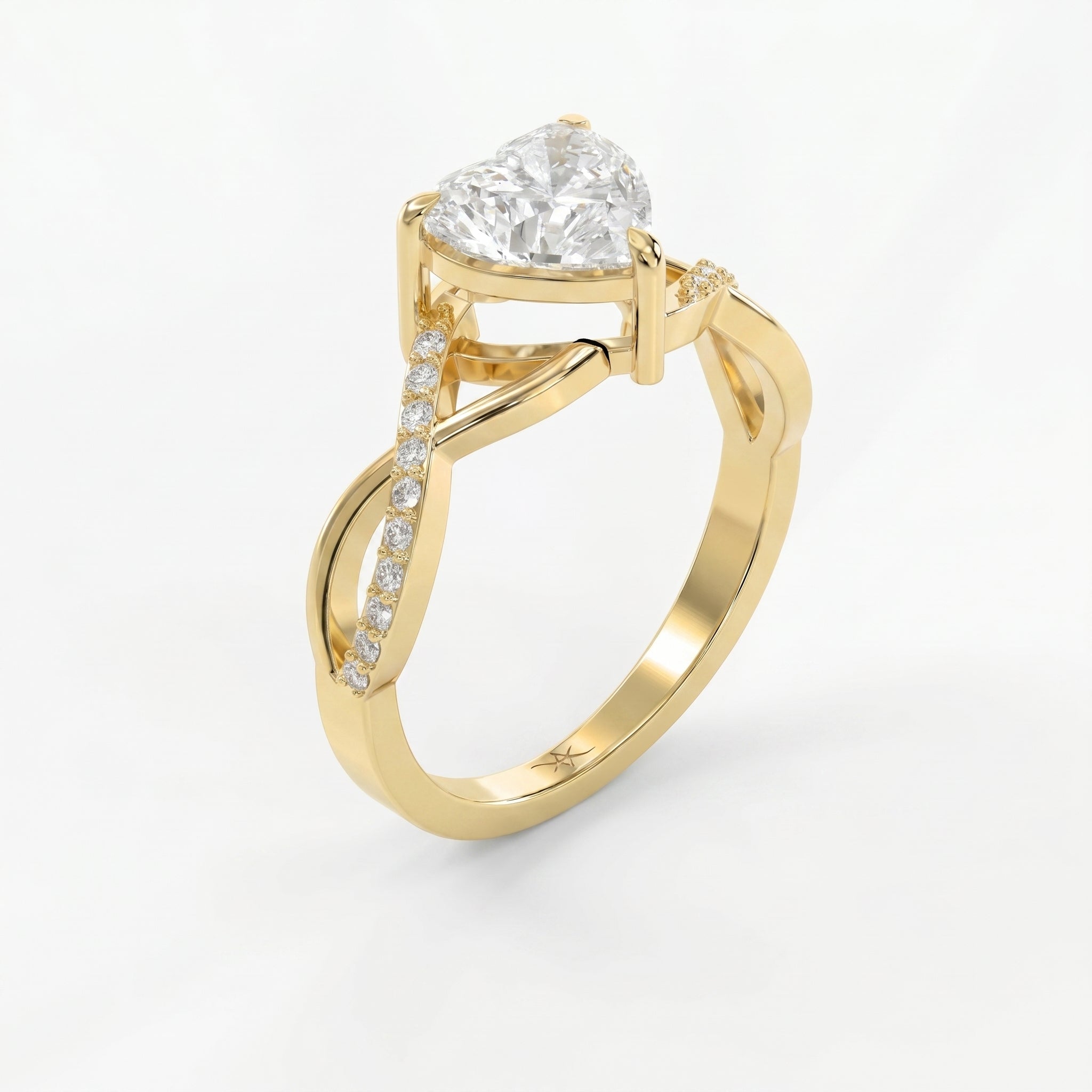 Eternal Embrace Heart Ring