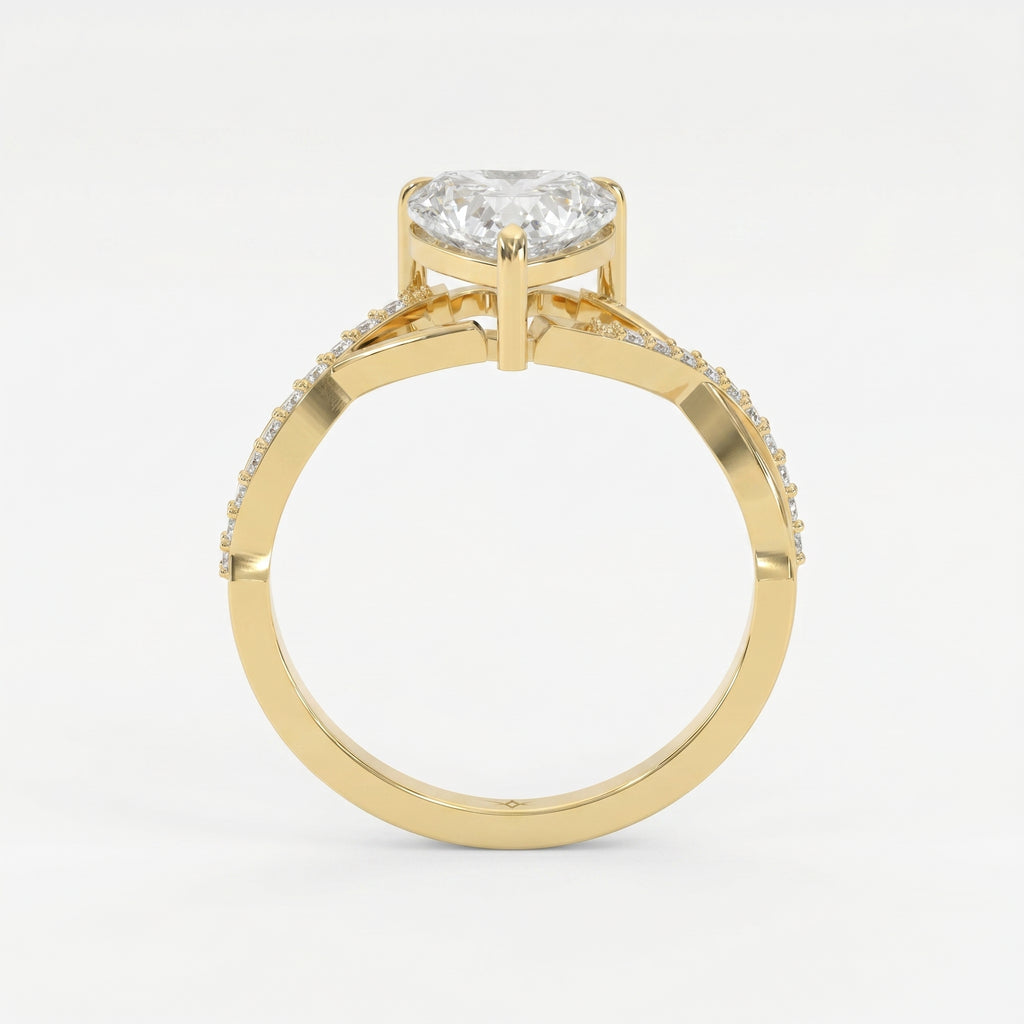 Eternal Embrace Heart Ring