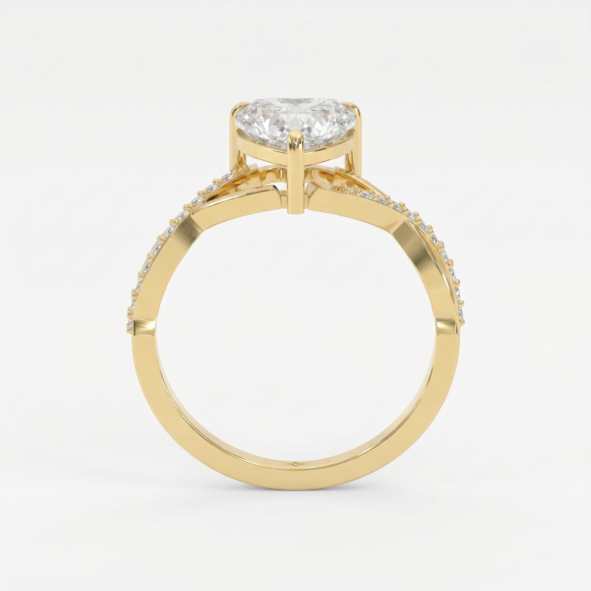 Eternal Embrace Heart Ring