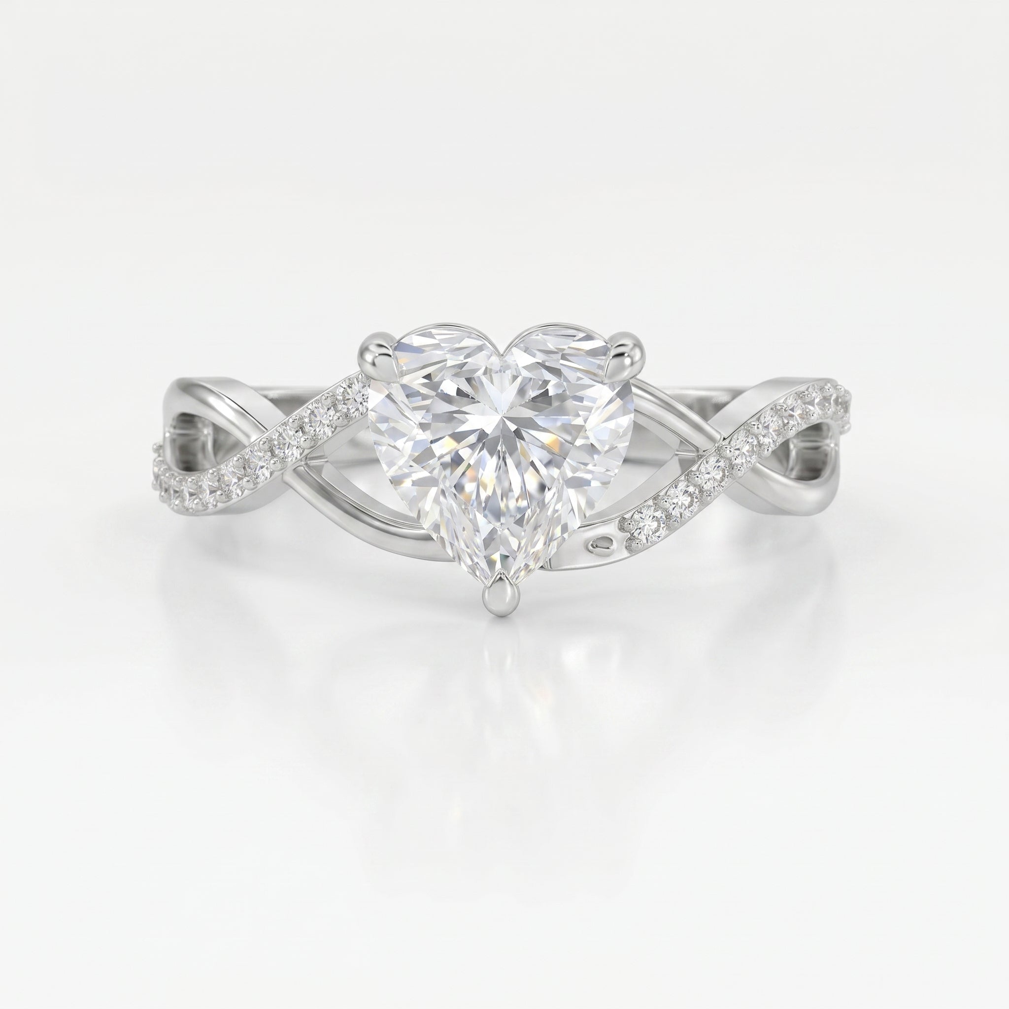 Eternal Embrace Heart Ring