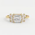 Bloom crest Princess Ring