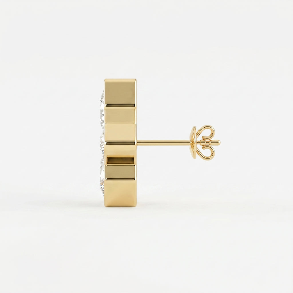 Kite Diamond Celestial Fashion Earrings