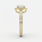 Princess Diamond Shape Vintage Ring 