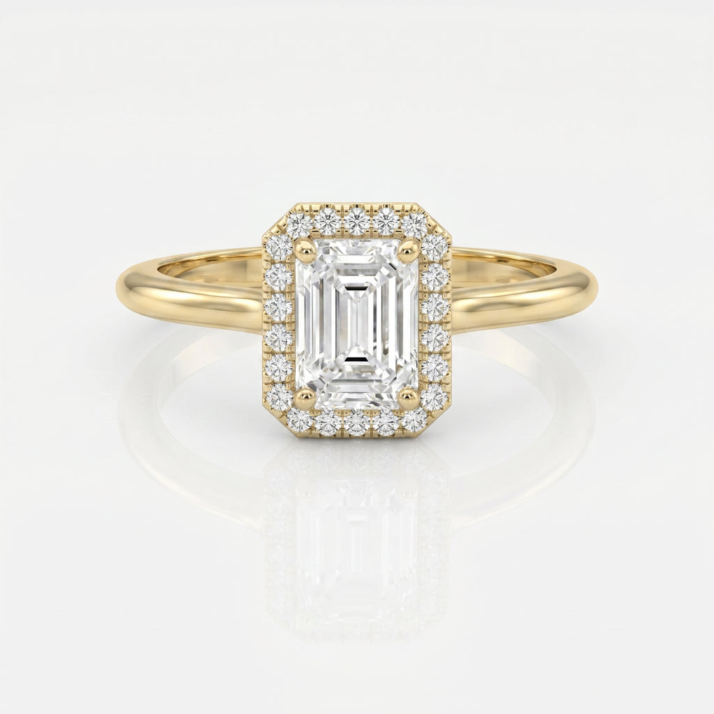 Heritage Frame Emerald Ring