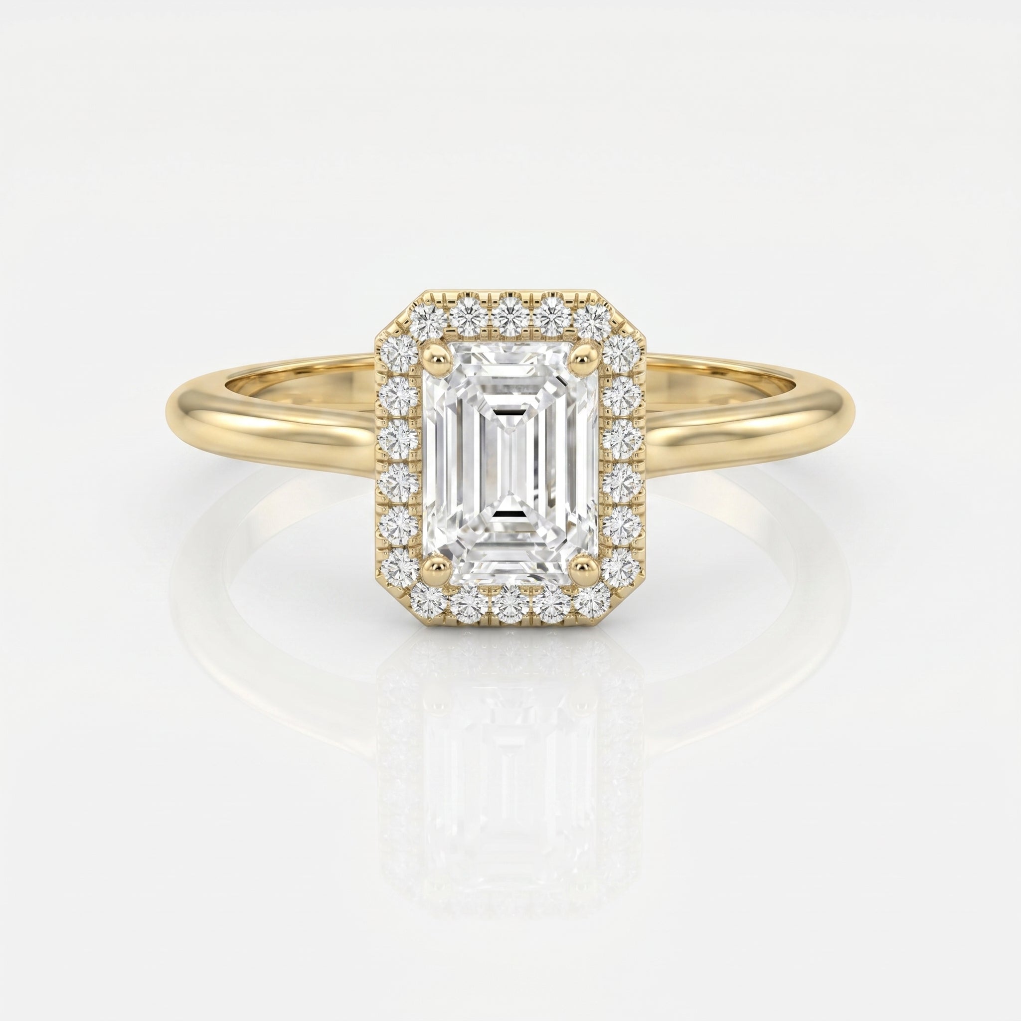 Heritage Frame Emerald Ring