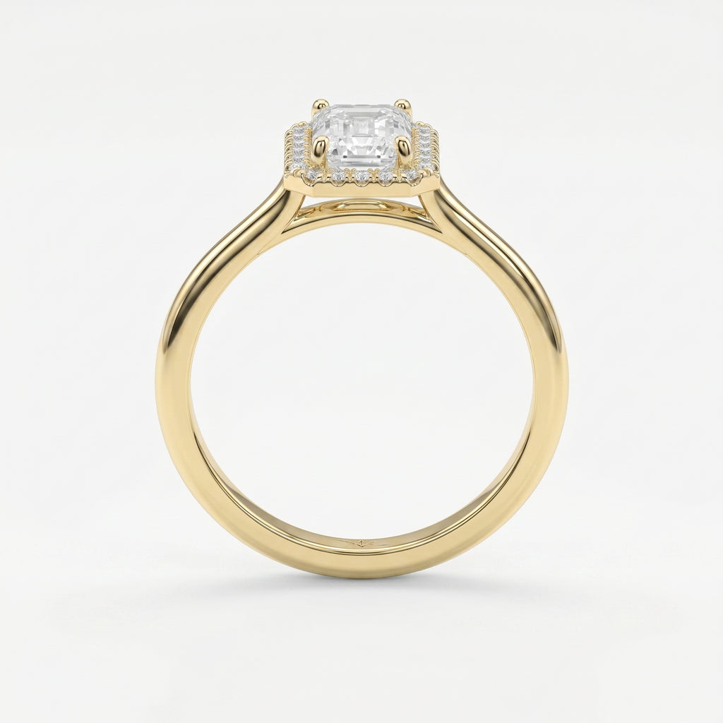Heritage Frame Emerald Ring