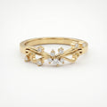 Glowing Leaves Diamond Ring ( 0.15 - 0.20 ct. )