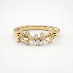 Glowing Leaves Diamond Ring ( 0.15 - 0.20 ct. )