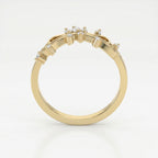 Glowing Leaves Diamond Ring ( 0.15 - 0.20 ct. )