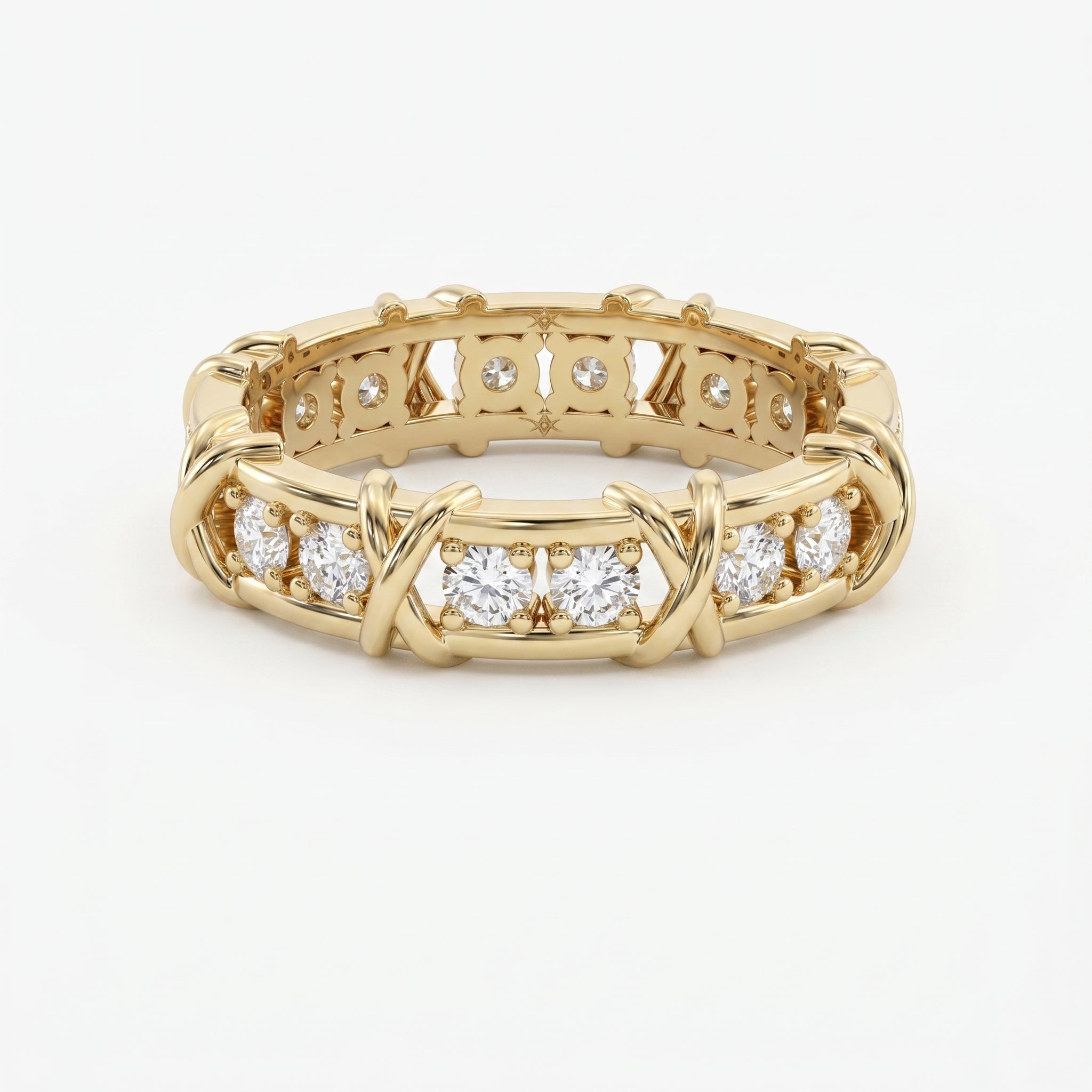 Celtic Trinity Knot Wedding Band