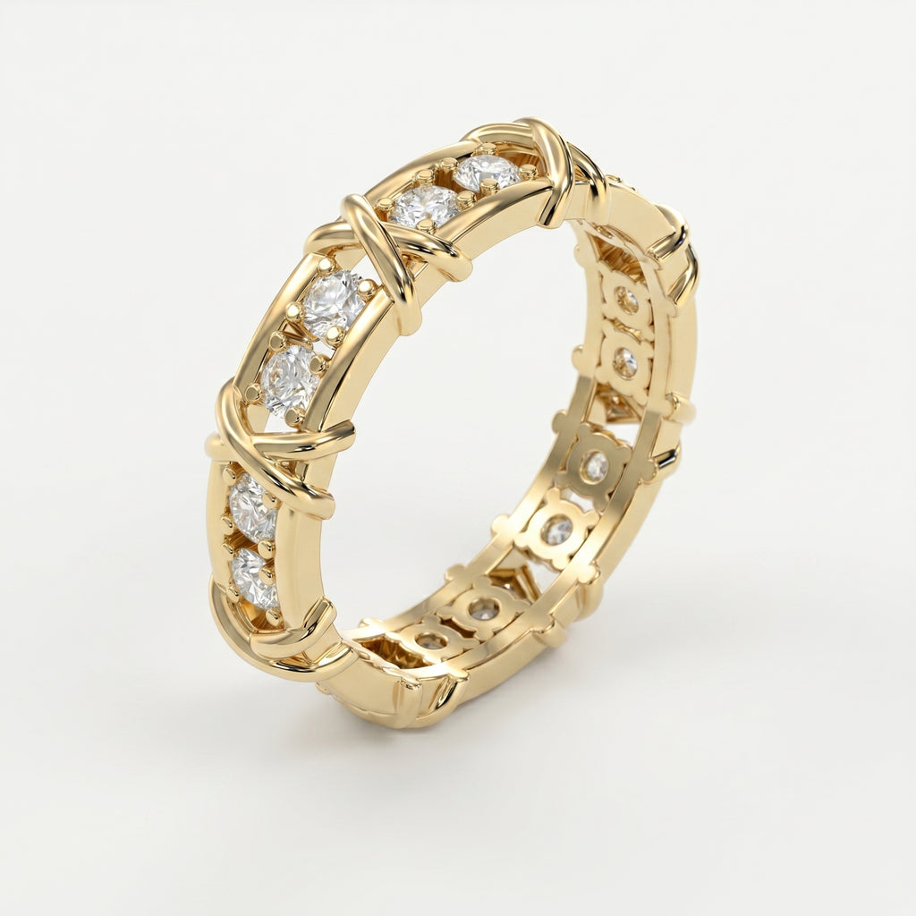 Celtic Trinity Knot Wedding Band