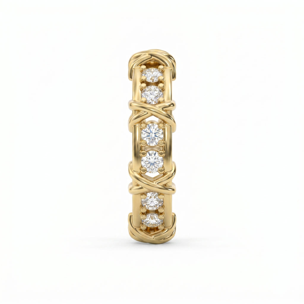 Celtic Trinity Knot Wedding Band
